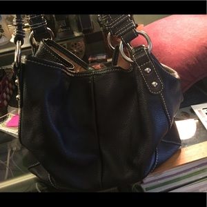 The Sak Leather Handbag and matching wallet